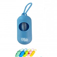 Capsule Shape Dog Waste Bag Dispenser with Poop Bags